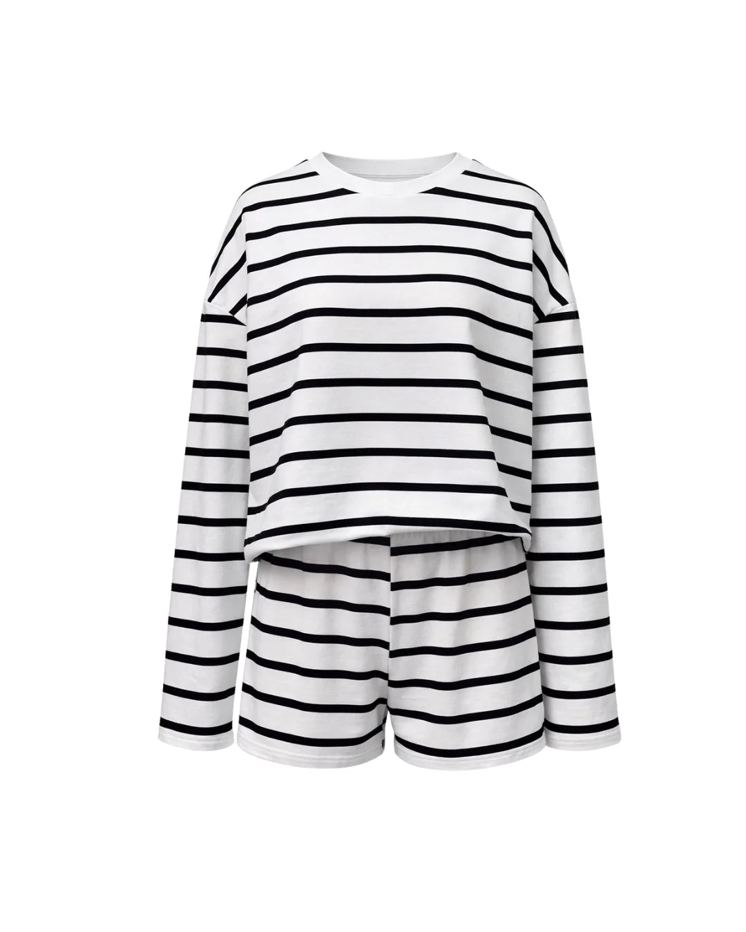 Joni Bold Stripe Short Set by PRIV