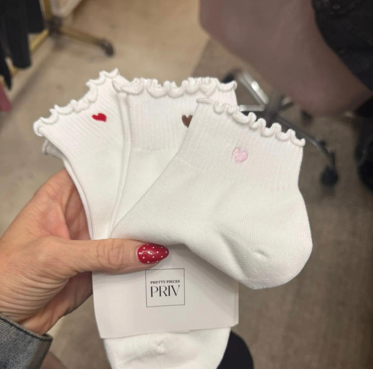 PRIV Sweetheart Socks