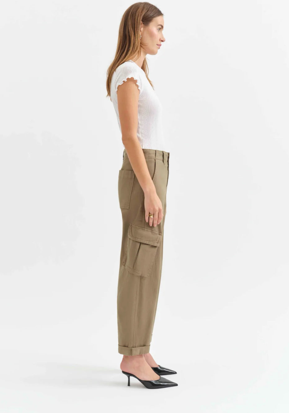 The Squad Curved Leg Cargo Pant