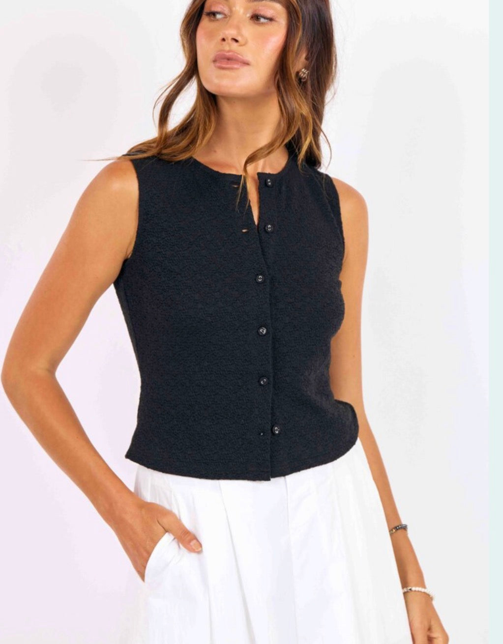 Purpose Button Tank