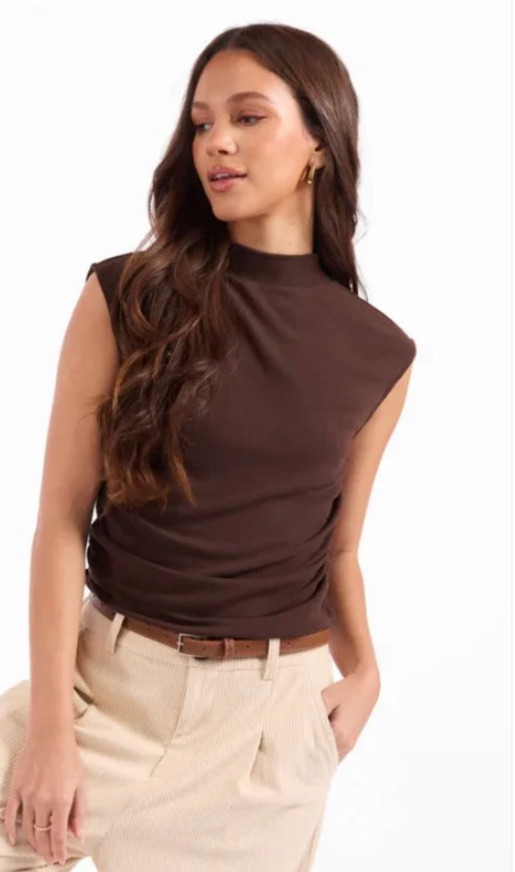 Sweetie Mock Neck Tank