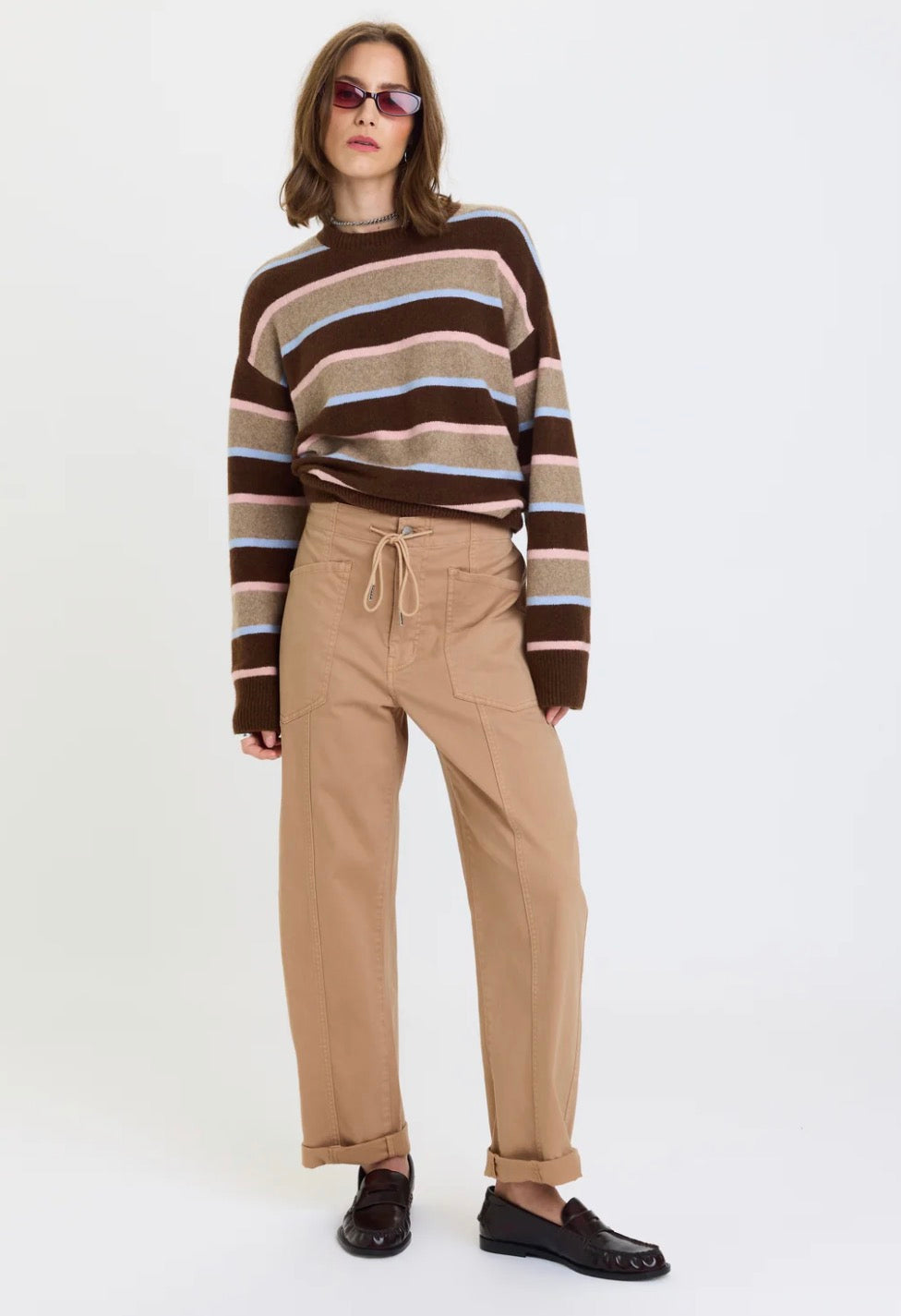 DAZE Villa Barrel Leg Pant