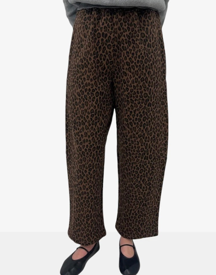 Leopard Jogger by Brunette the Label