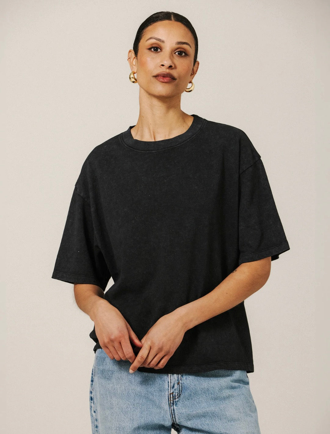 Boxy Tee by Brunette the Label