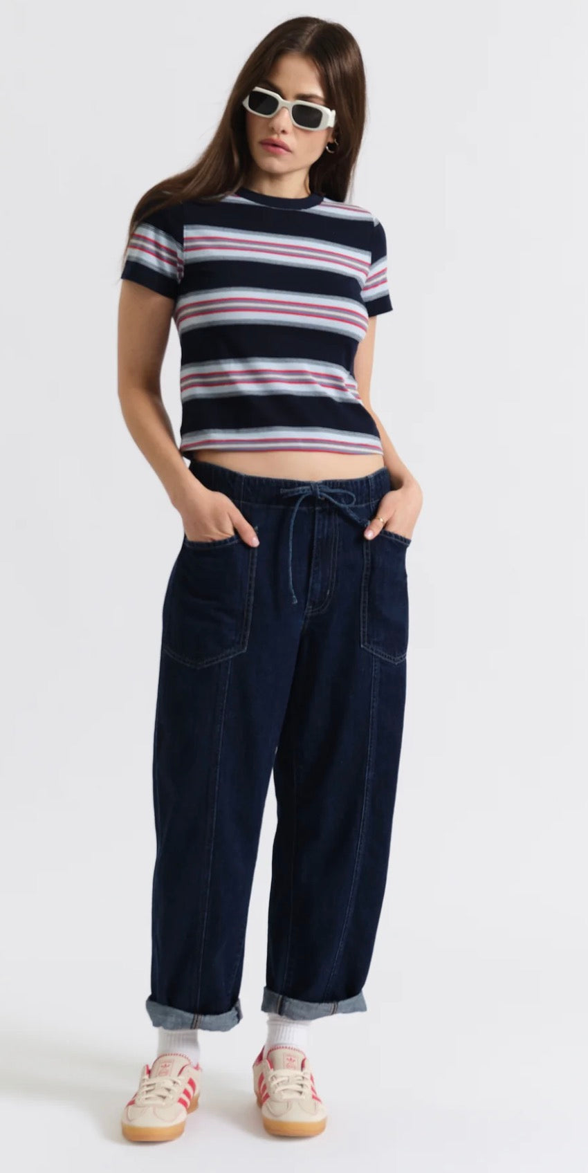 DAZE Villa Barrel Leg Pant