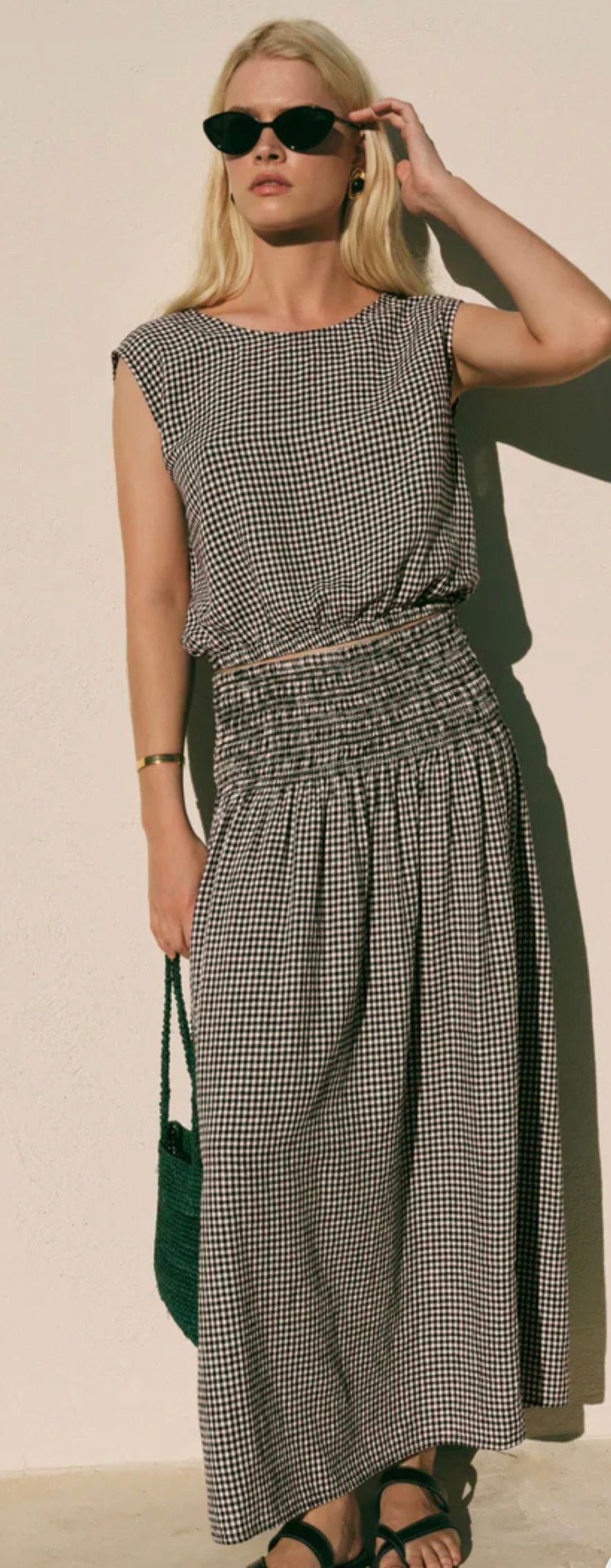 Brooke Gingham Skirt