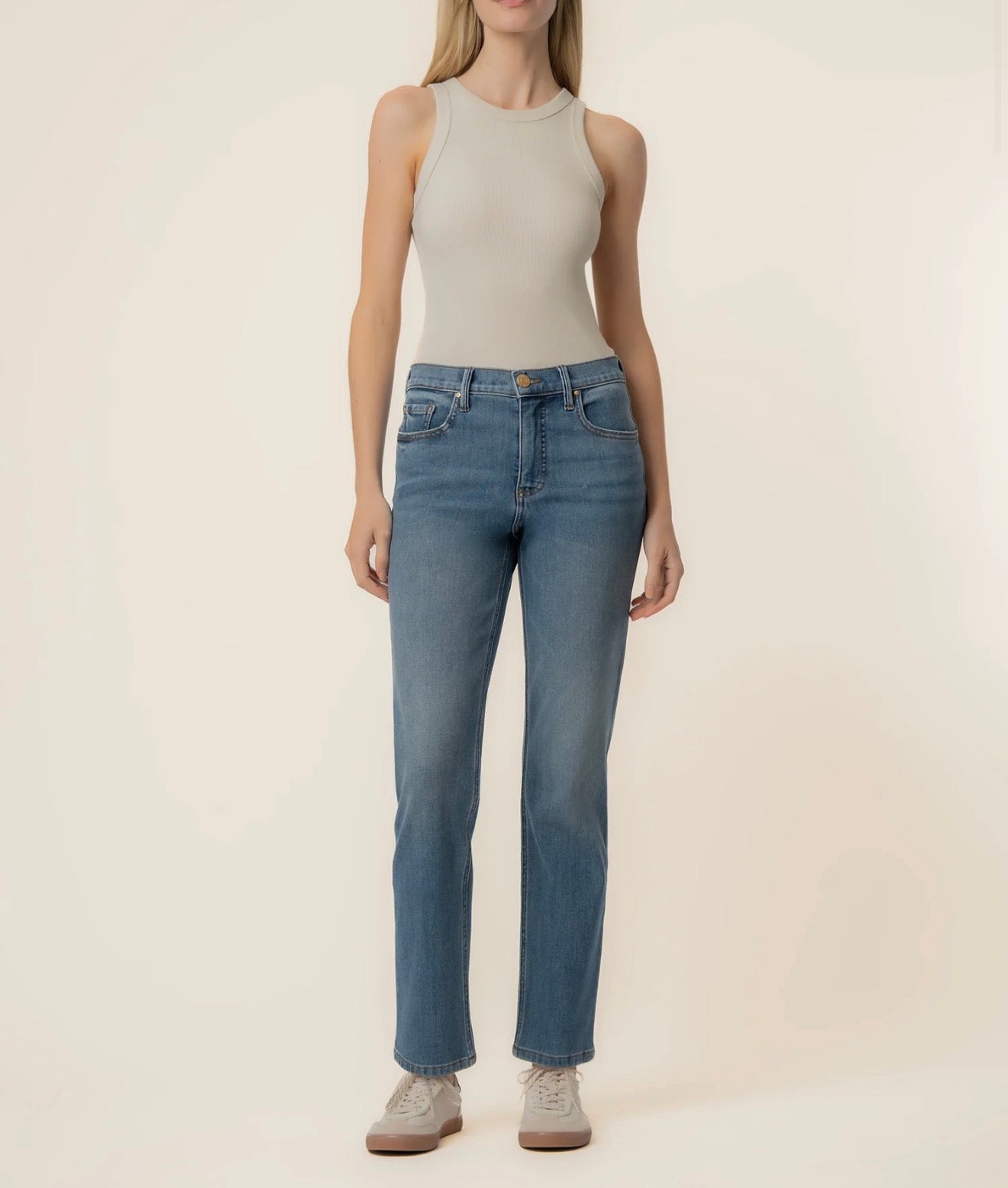 Kut From The Kloth Blair High Rise Fab Ab New Straight Leg