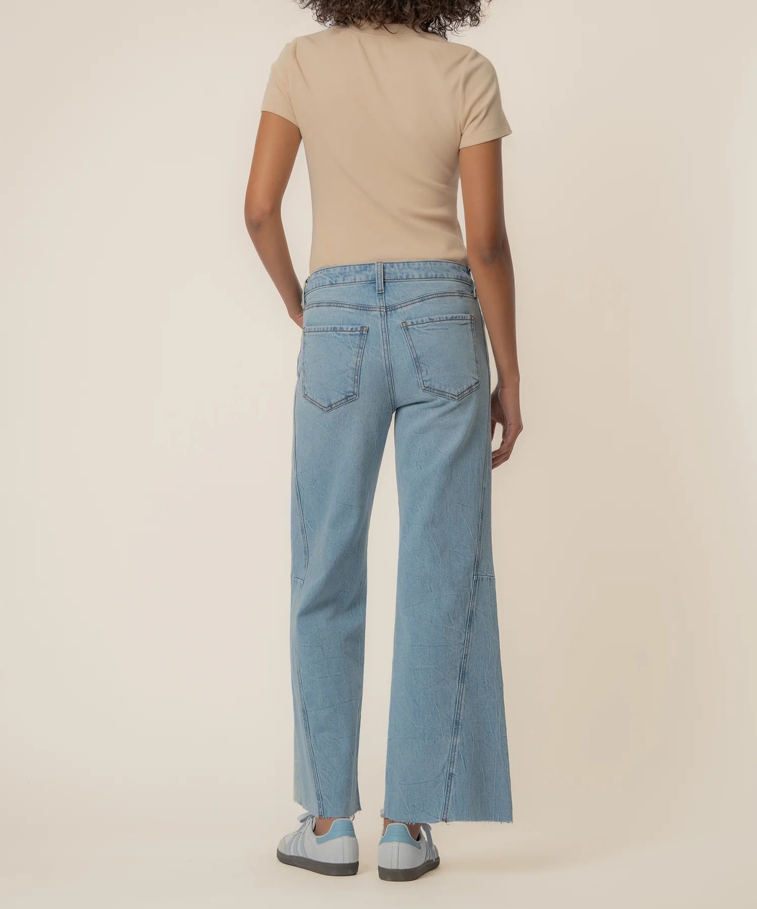 Kut From the Kloth Meg High Rise Side Panel Wide Leg *Preorder*