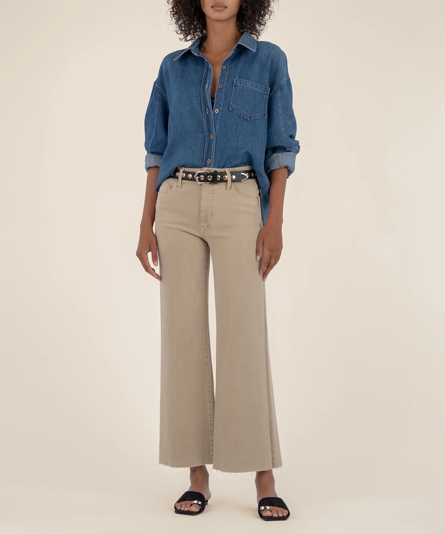 Kut From The Kloth Meg High Rise Fab Ab Wide Leg