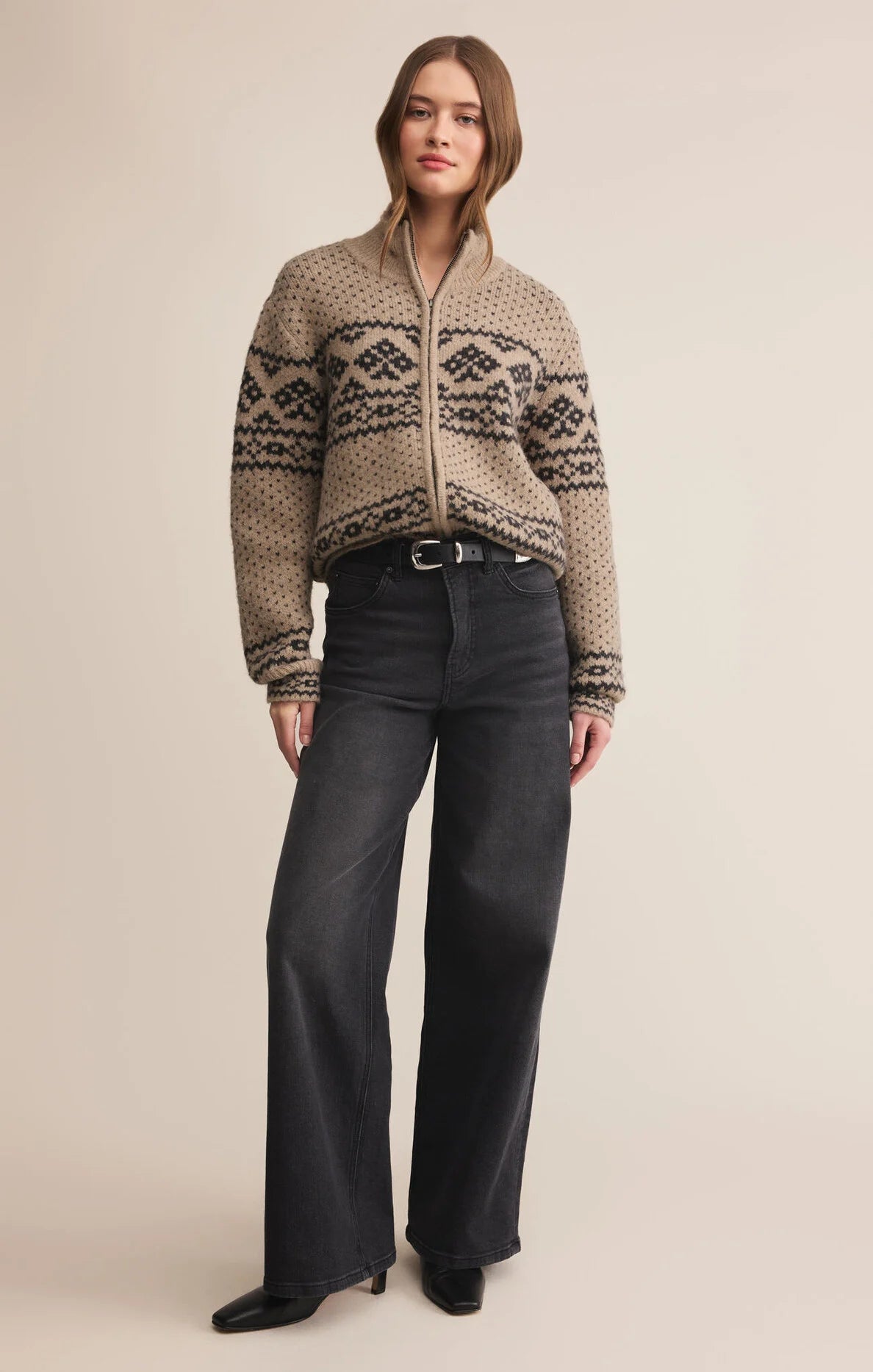 Bismarck Zip Cardigan