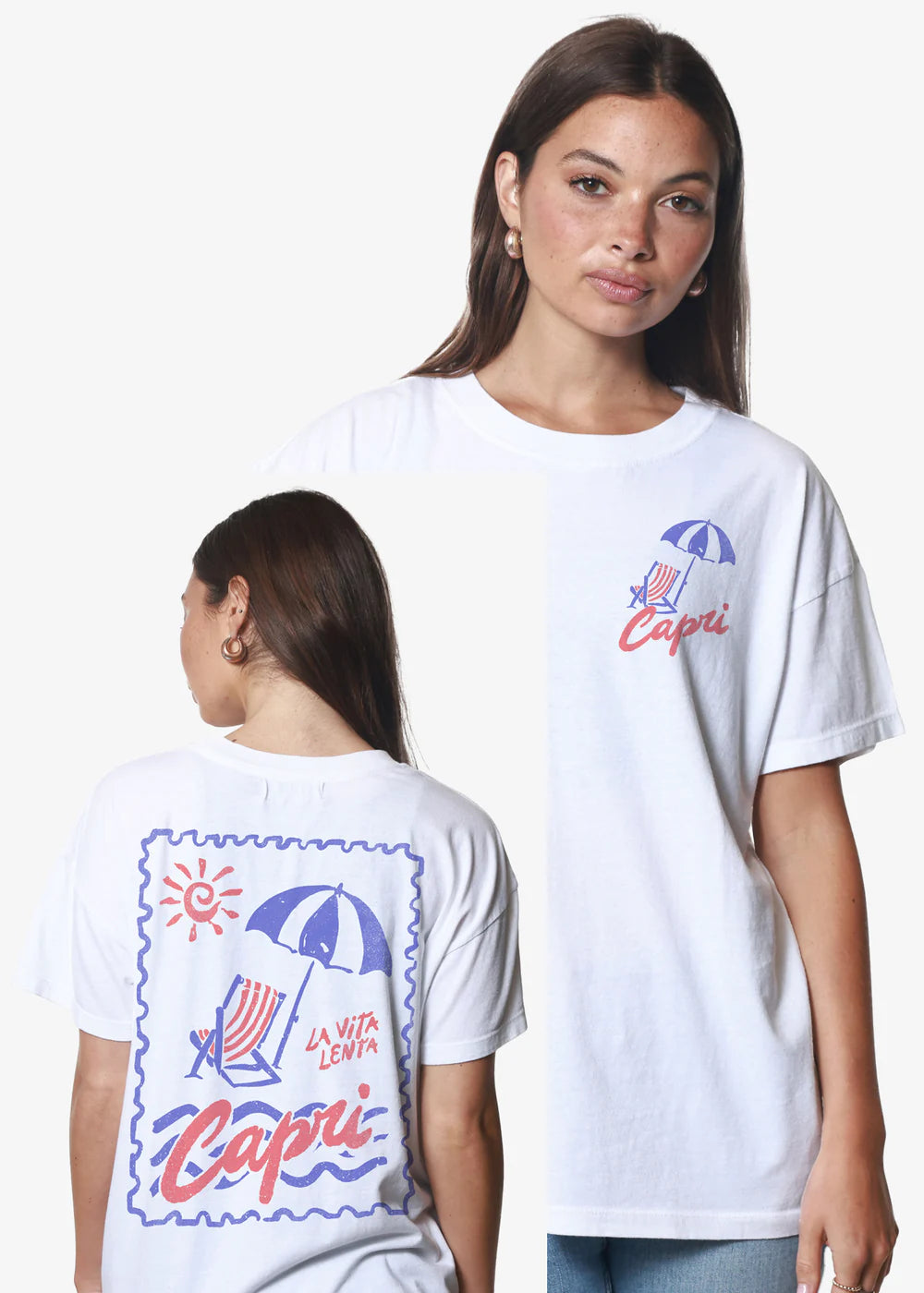 Capri Everyday Tee by Girl Dangerous