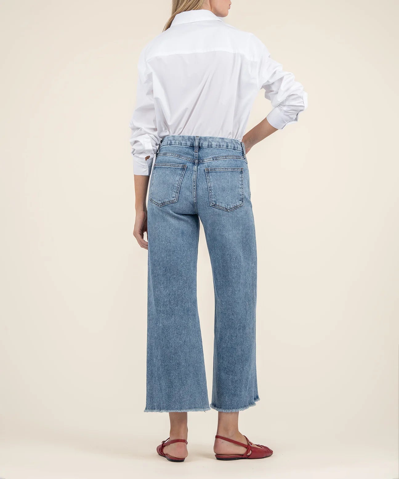Kut From The Kloth Meg High Rise Fab Ab Wide Leg