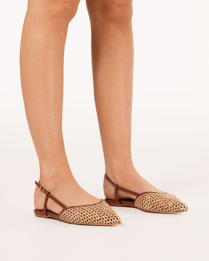 Alison Raffia Slip On