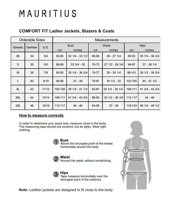 Hariet Leather Jacket by Mauritius
