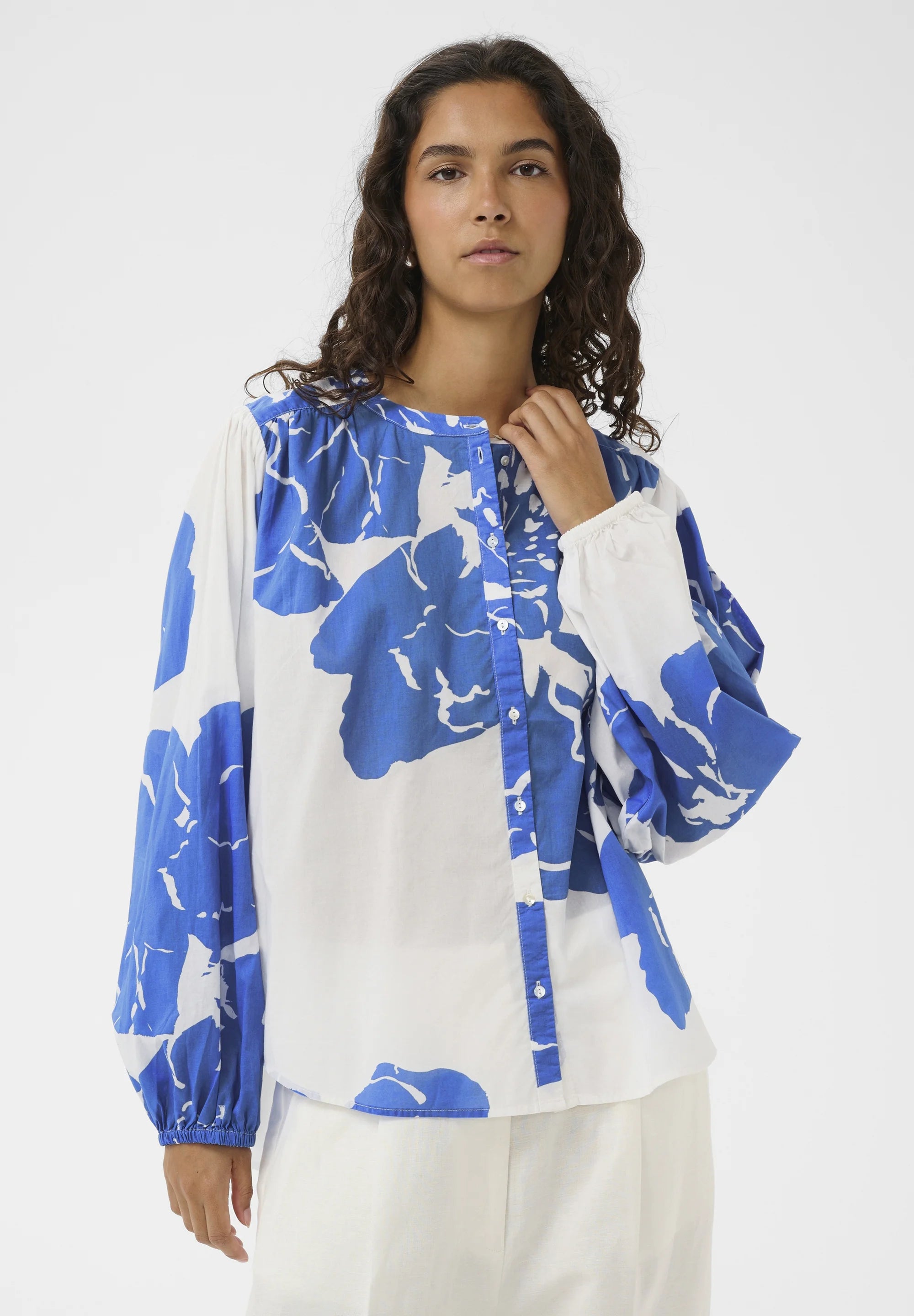 Joanne Long Sleeve Button Up Shirt