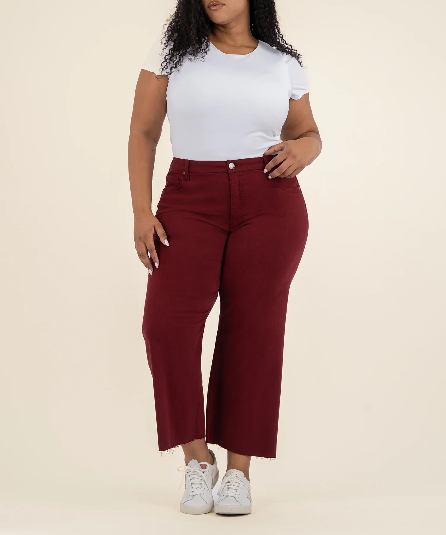 *New* Kut From The Kloth Wide Leg High Rise Fab Ab