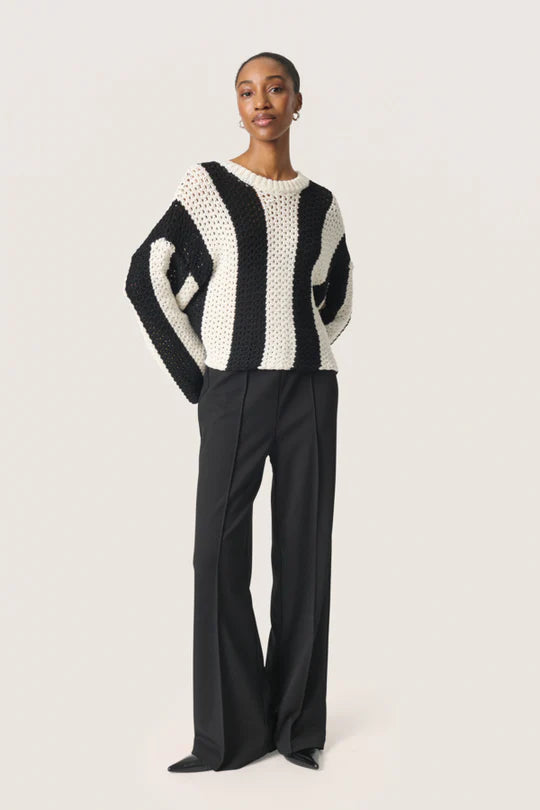 Menaka Stripe Pullover by Soaked in Luxury