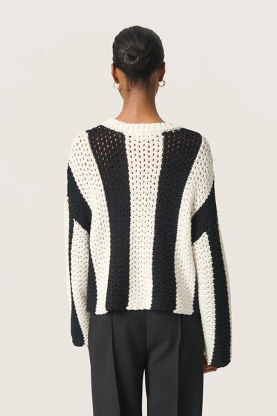 Menaka Stripe Pullover by Soaked in Luxury