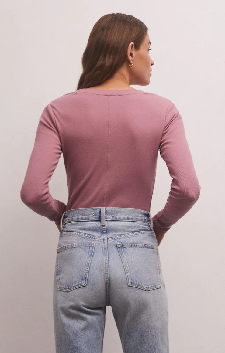 Sirena Rib Long Sleeve Tee