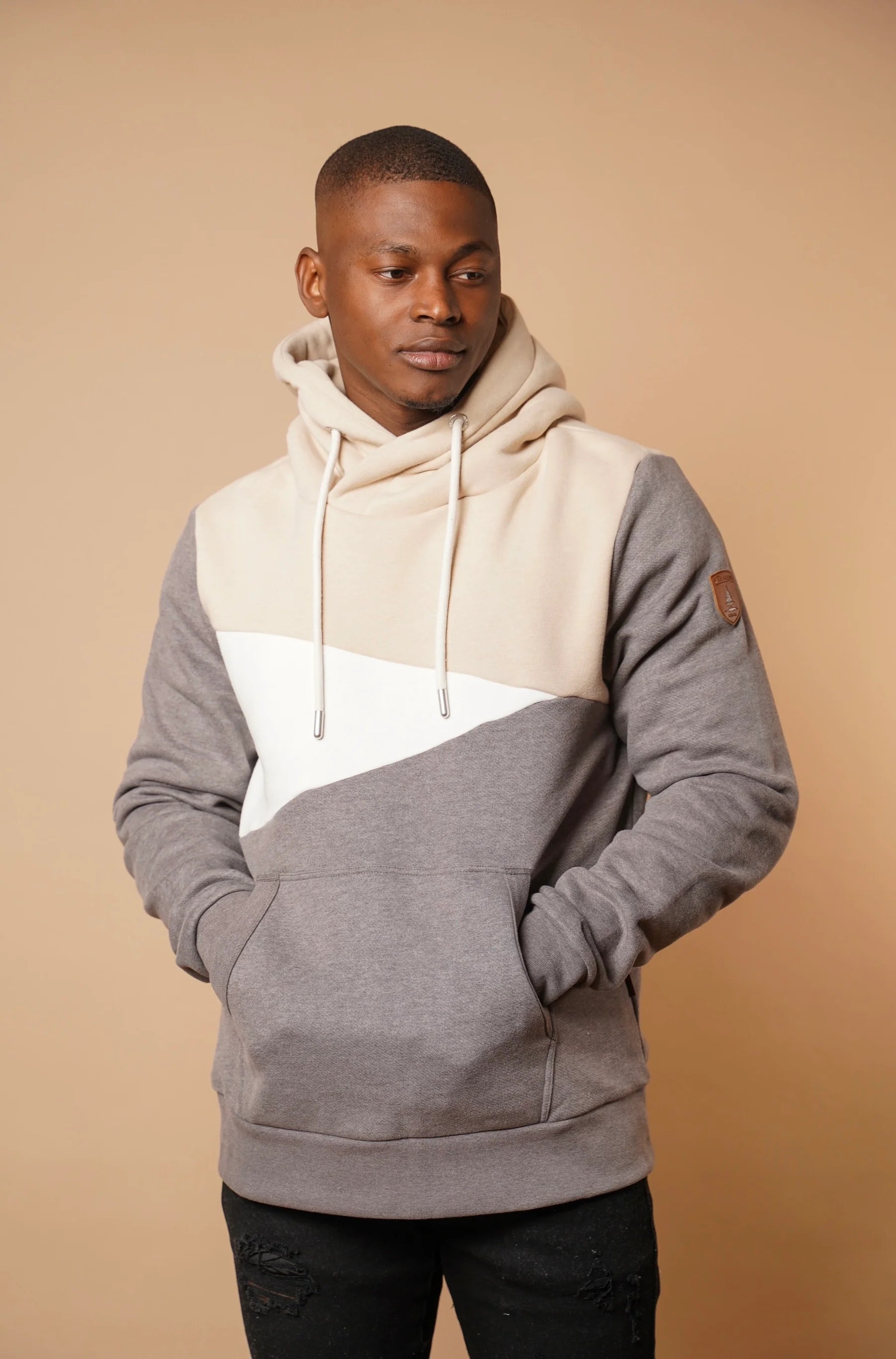 Wanakome Caswell Ash Mix Men's Hoodie