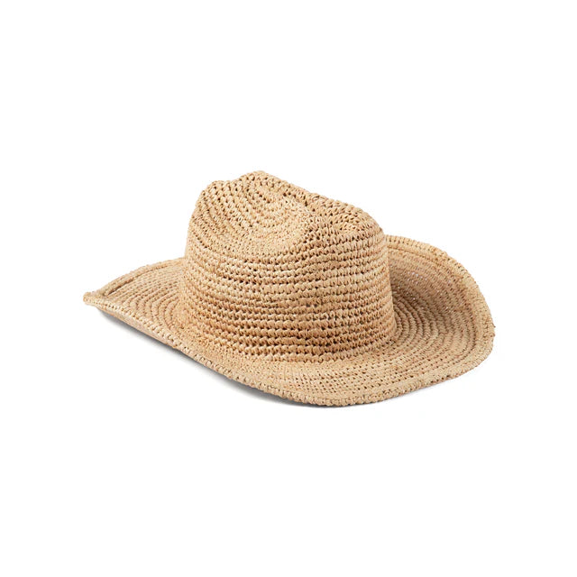 Raffia Cowboy Hat by Lack of Colour
