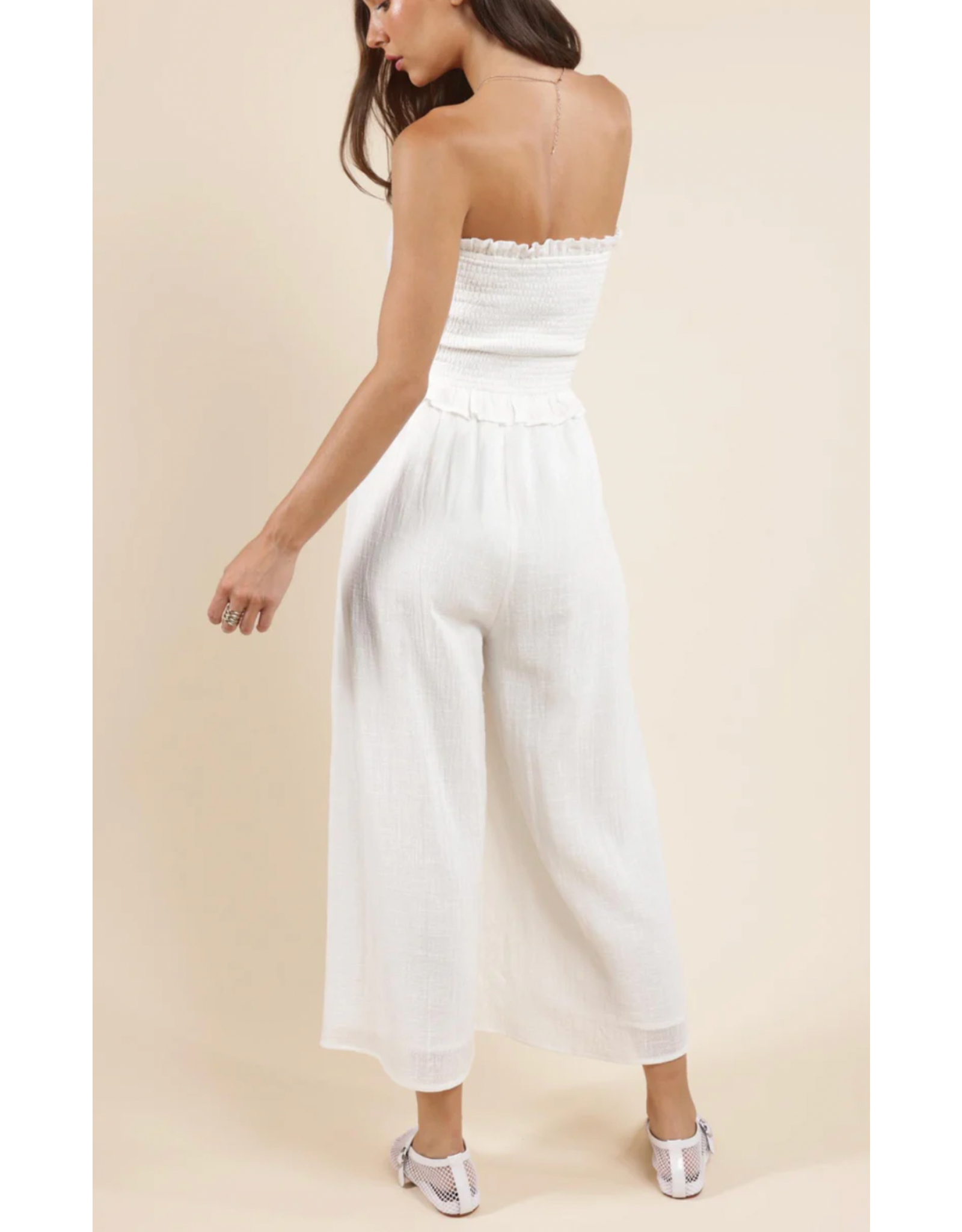 So Cal Smocked Jumpsuit