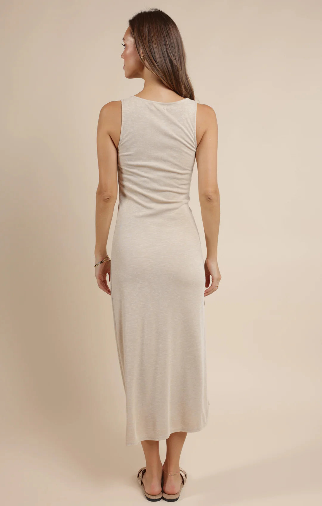 Stay Awhile Rouched Dress