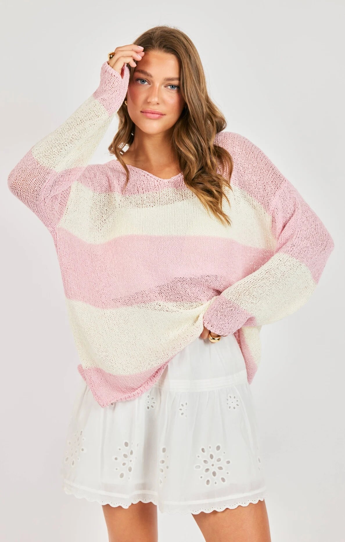 Helen Striped Sweater