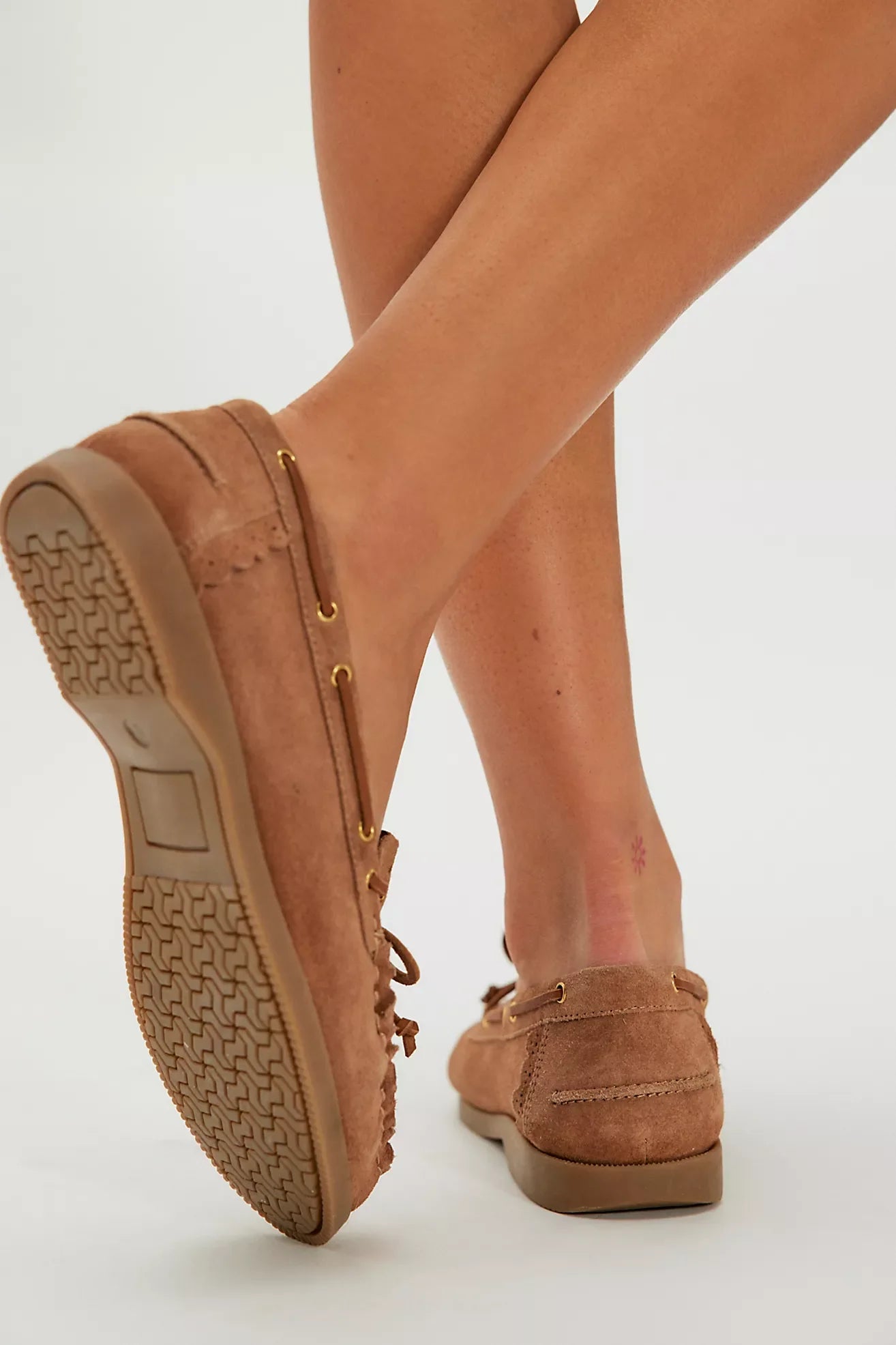Free People Lagoon Cut Out Boat Shoe