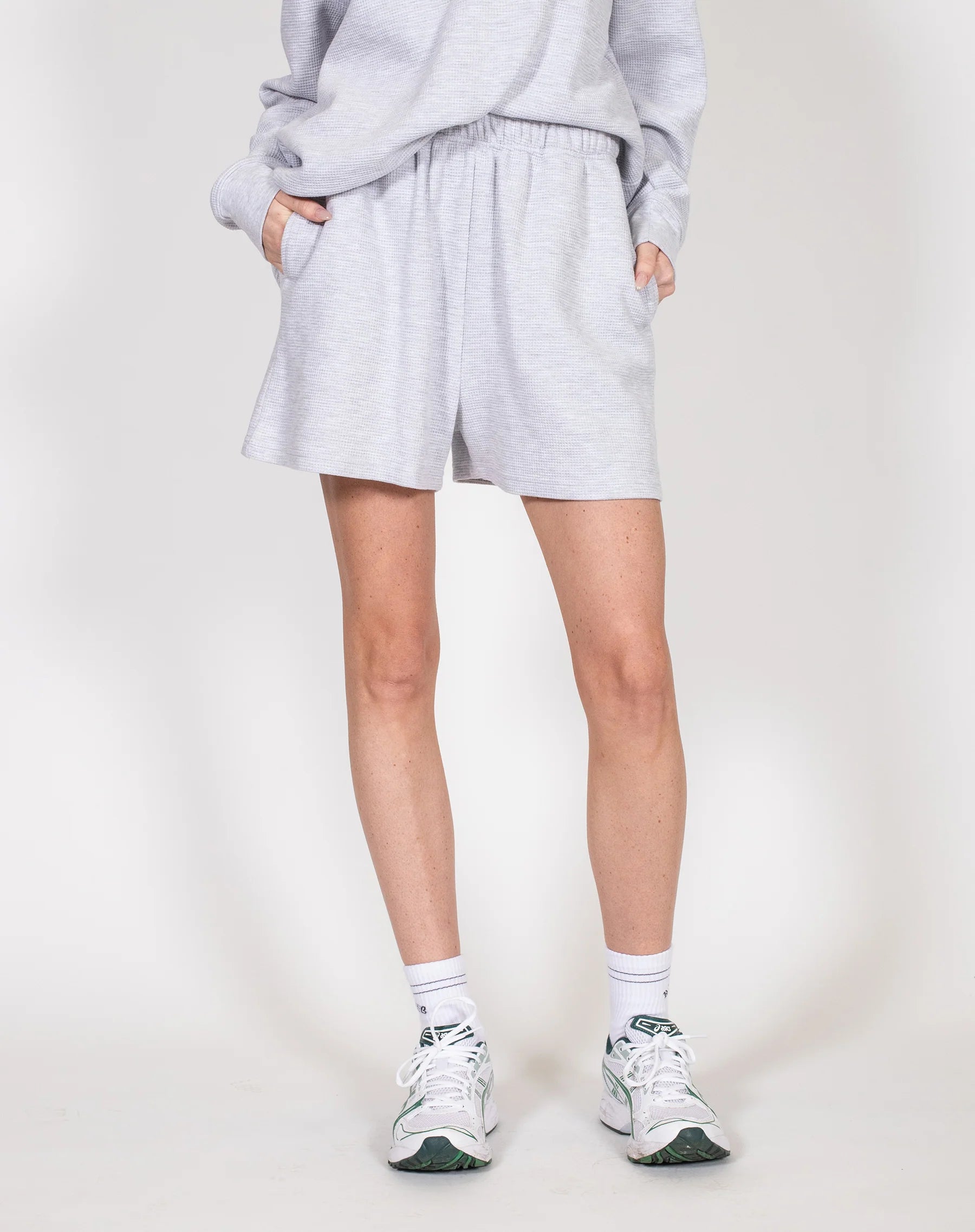 Waffle Knit Best Friend Shorty