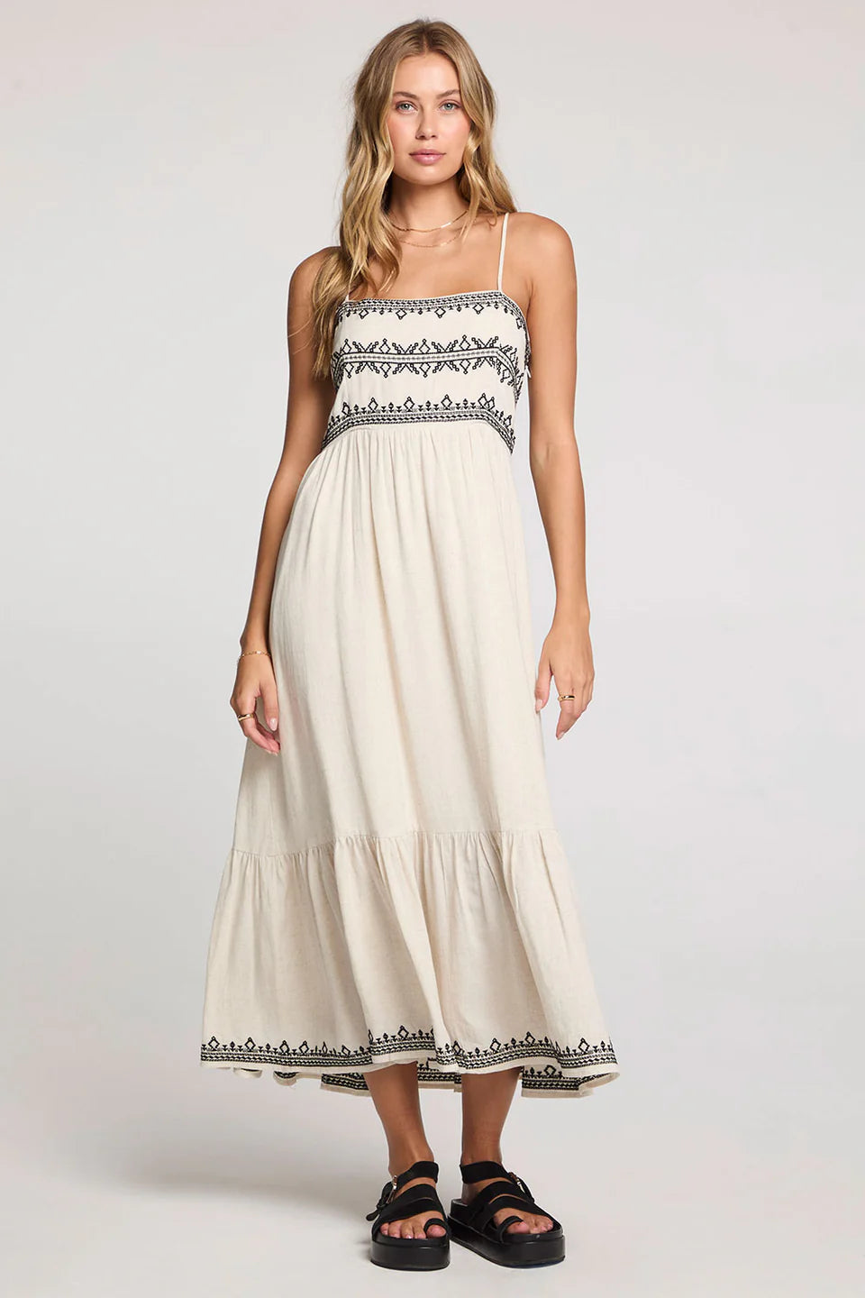Zaelie Midi Dress by Saltwater Luxe
