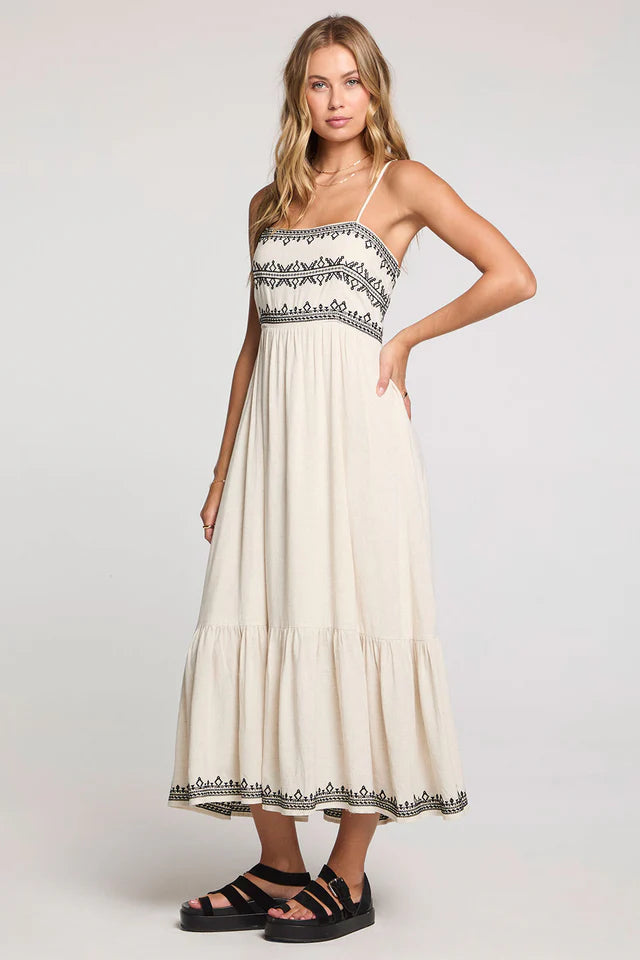 Zaelie Midi Dress by Saltwater Luxe
