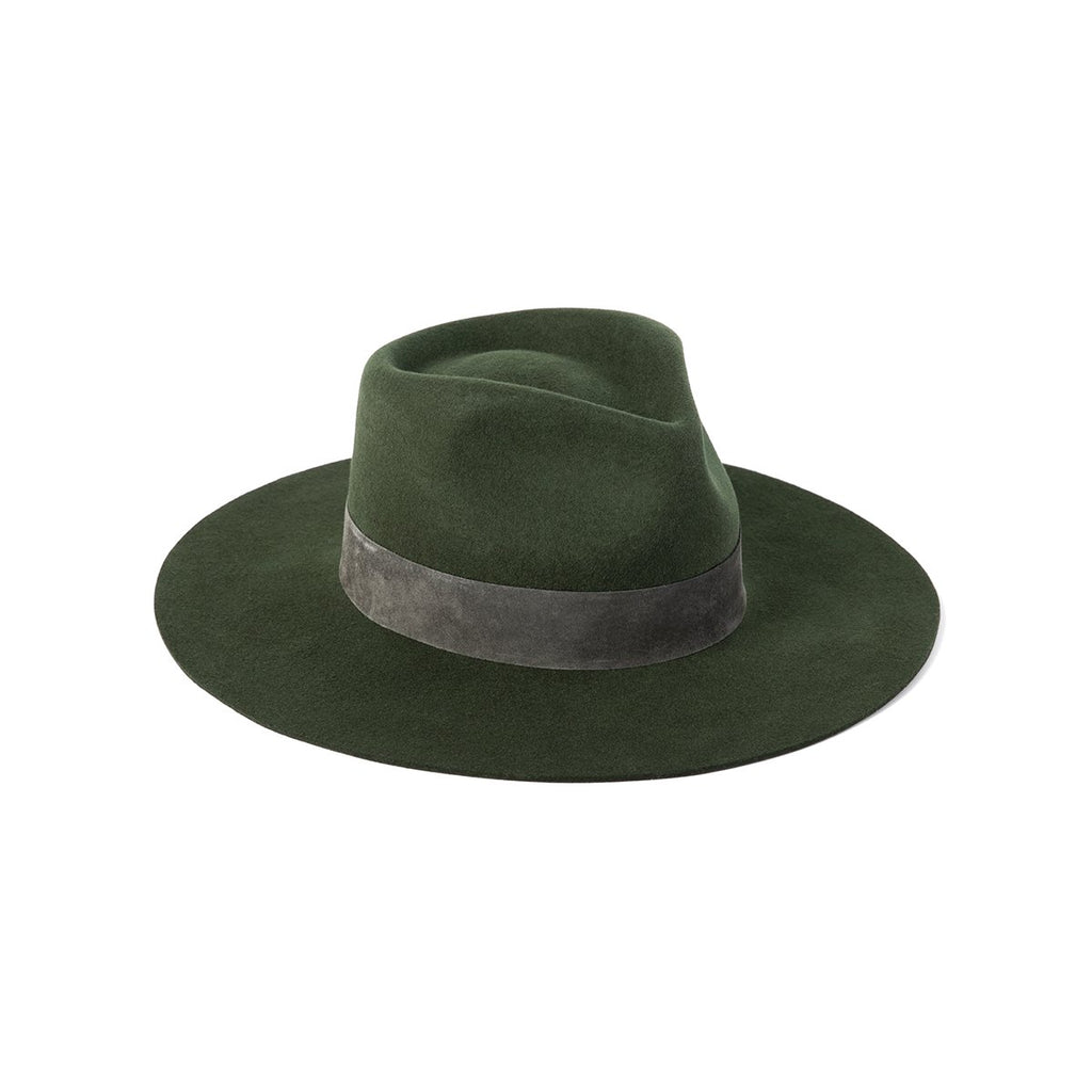 Lack of Color Mirage Sage Green Wool Fedora Rancher Hat Suede Band Size Medium ? LACK OF COLOR | The Mirage Hat - Sage – Scarlet Clothing main image 2