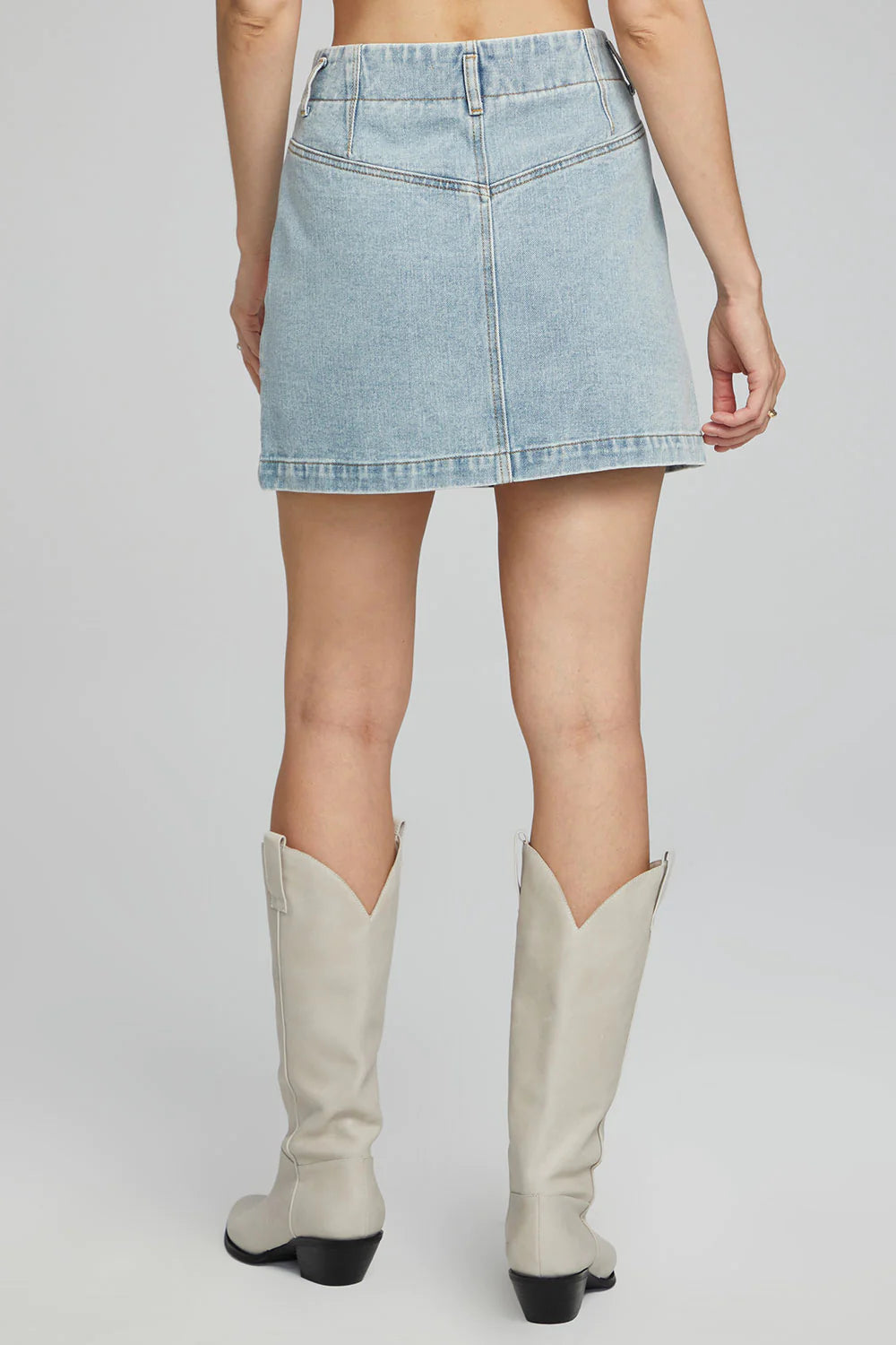 Addy Mini Denim Skirt