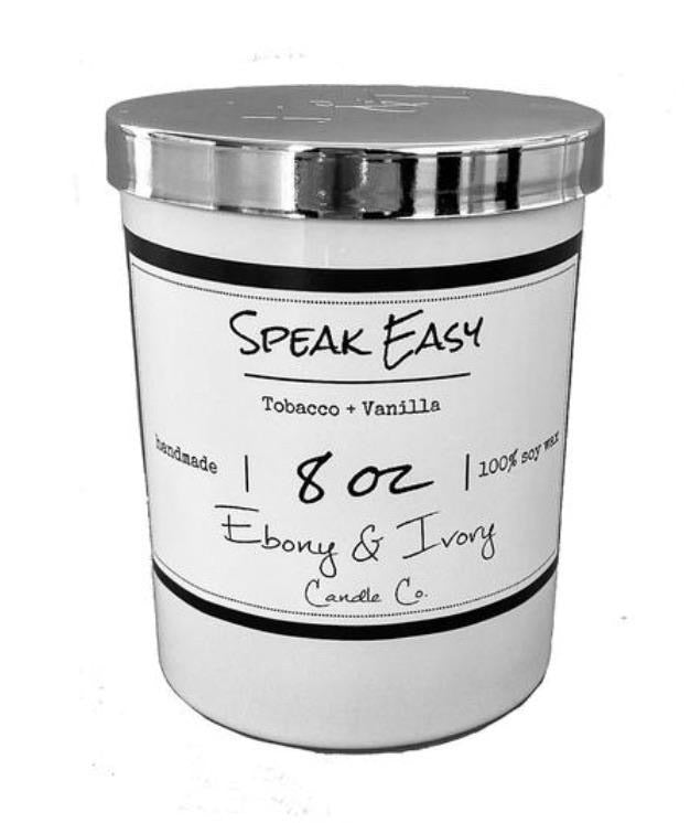 Ebony and Ivory Candles