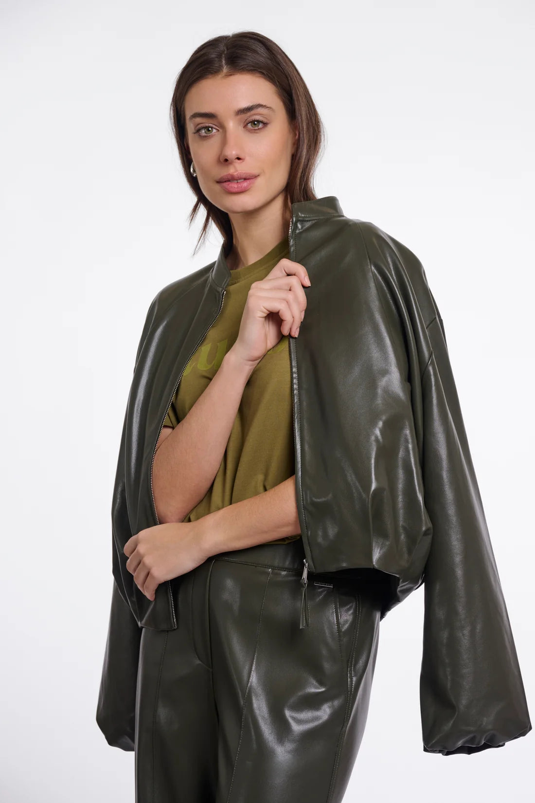 Boja Blouson Bomber Jacket by Rino+ Pelle