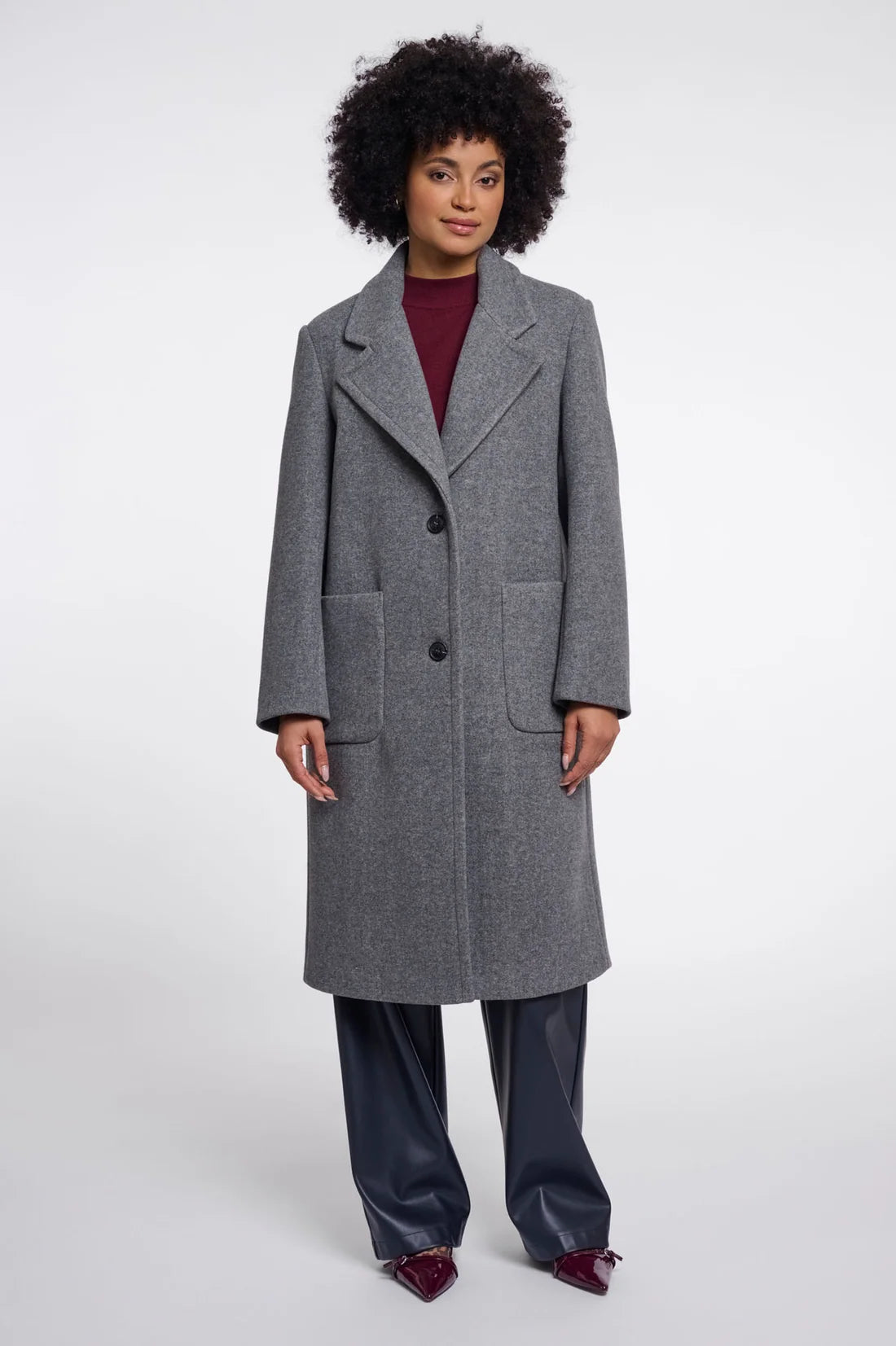 Cecile Single Breasted Coat by Rino & Pelle *Preorder*