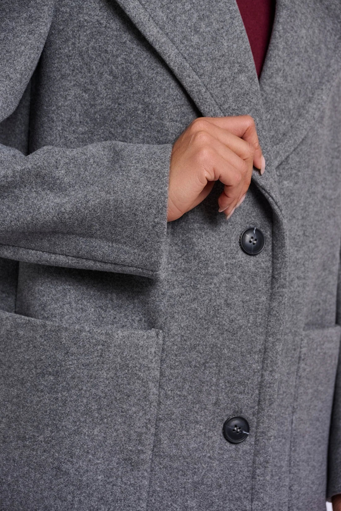 Cecile Single Breasted Coat by Rino & Pelle *Preorder*