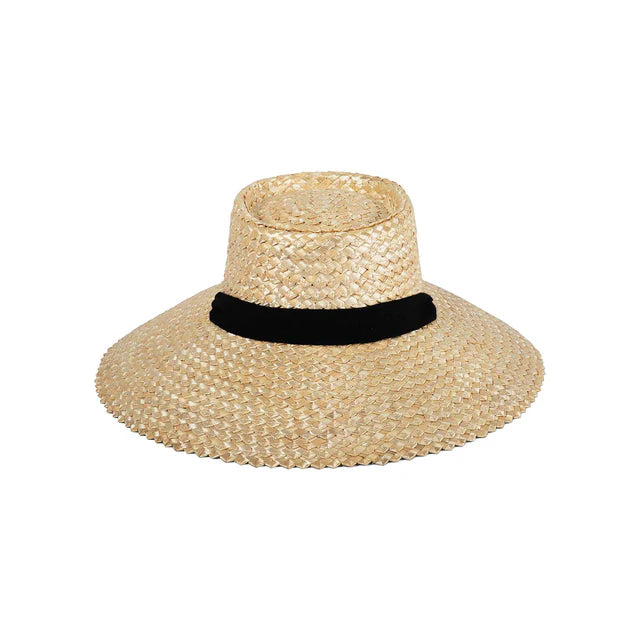 Paloma Sun Hat - Straw Boater Hat by Lack of Color