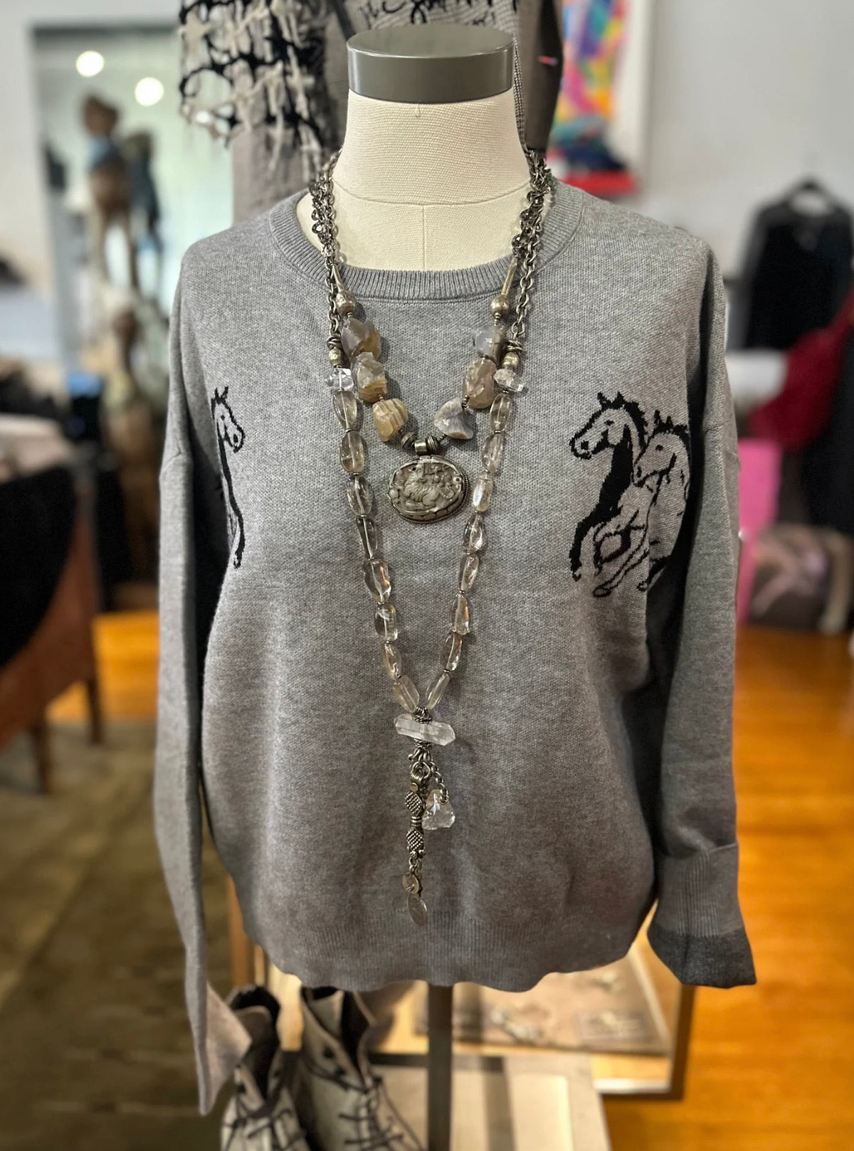 Ellis Horse Sweater