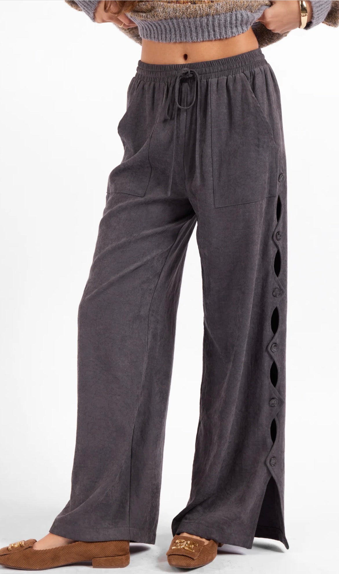 Rhea Button Pants