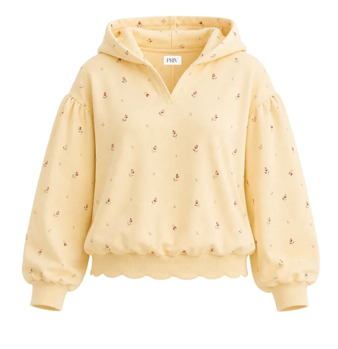 Noemie Hoodie w Tulips by PRIV