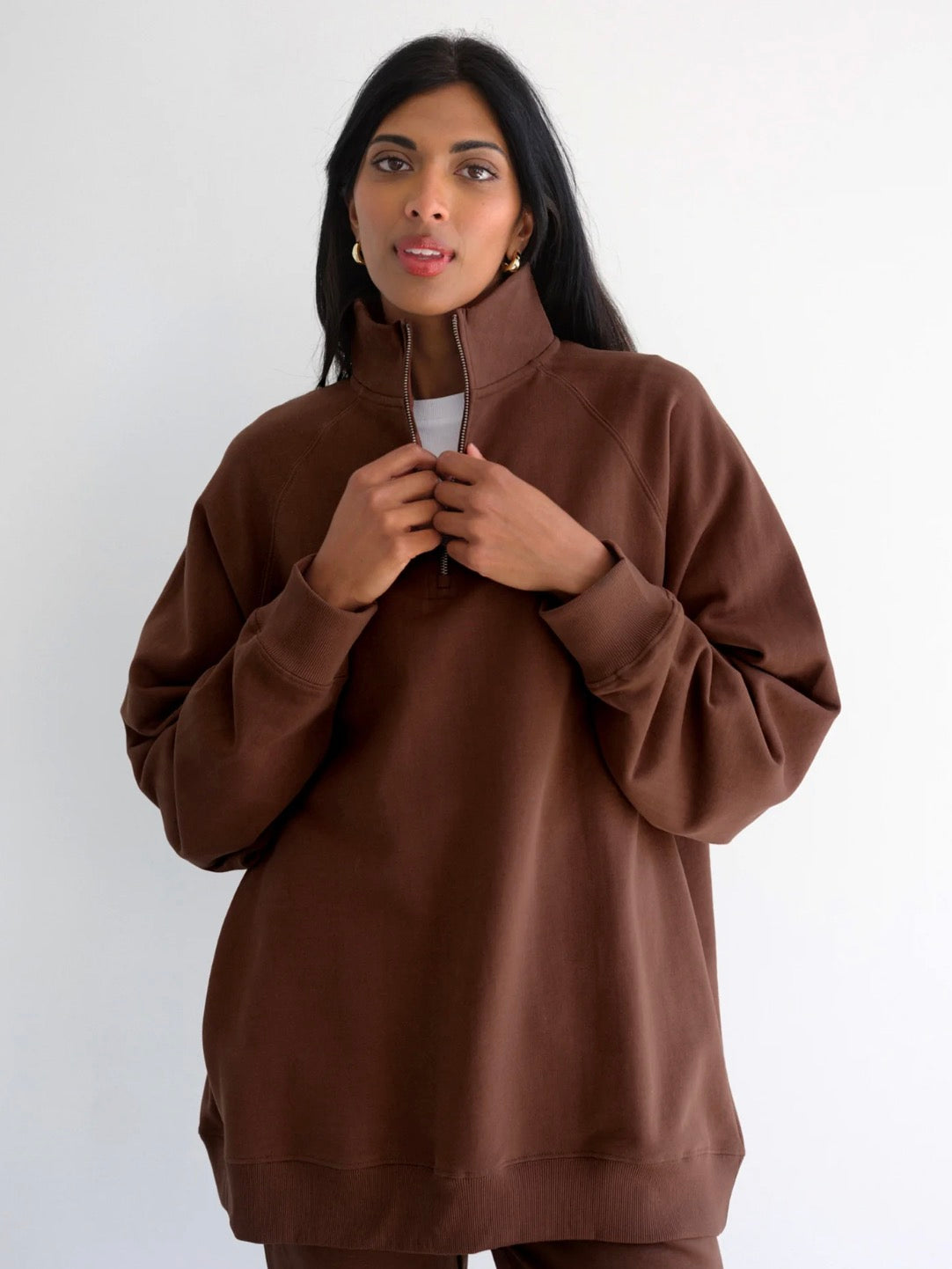 1/2 Zip Not Your Boyfriend Sweater