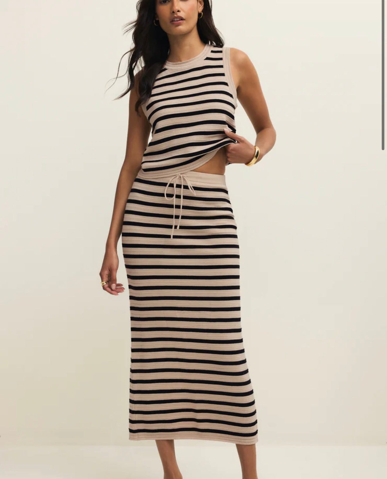 Emori Striped Muscle Tank by Z Supply