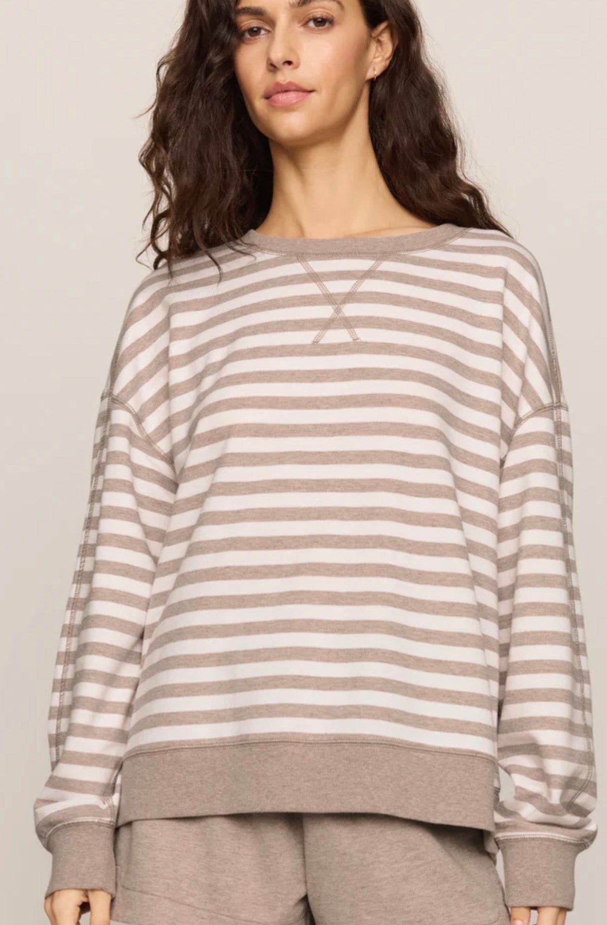 Everyday Striped Crewneck