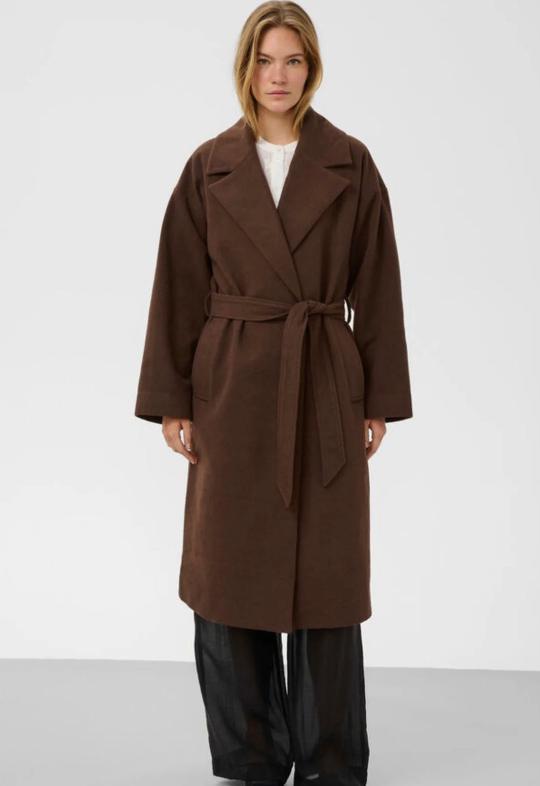 Nubia Belted Coat