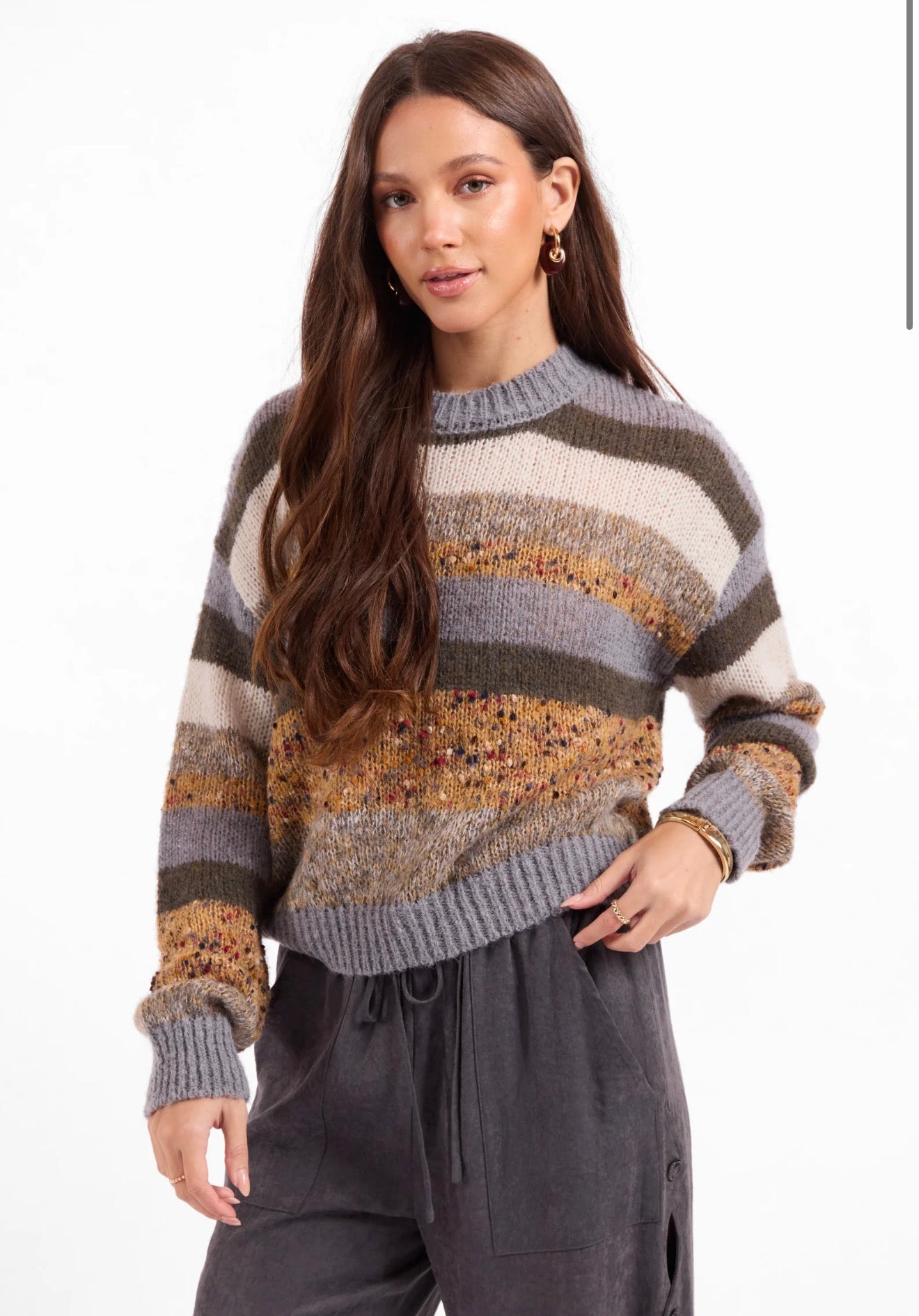 Daffodil Stripe Sweater