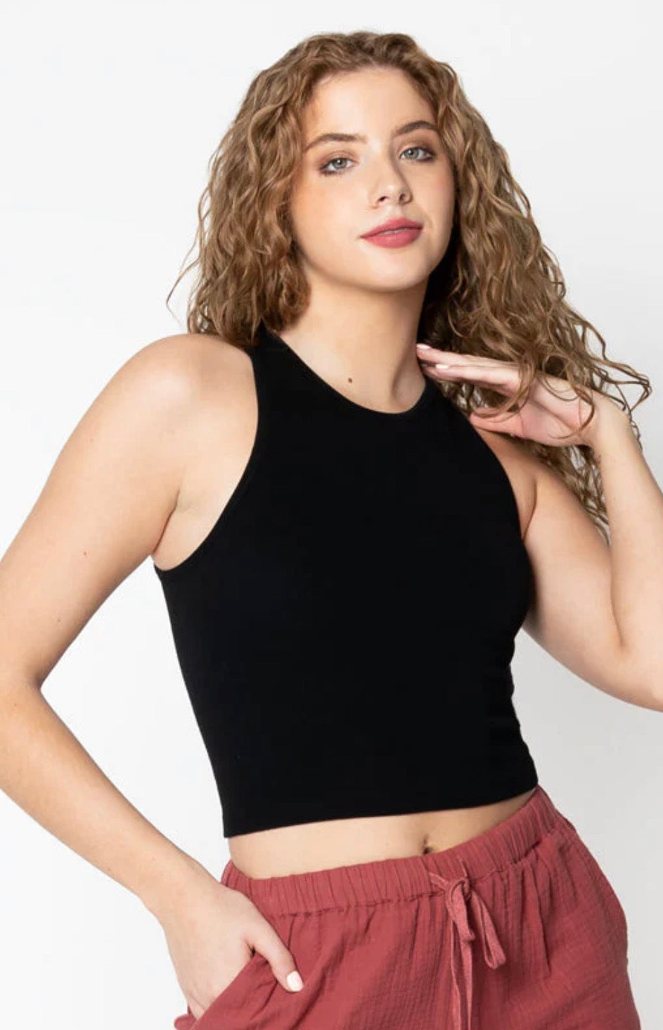 Bamboo Ribbed Tank