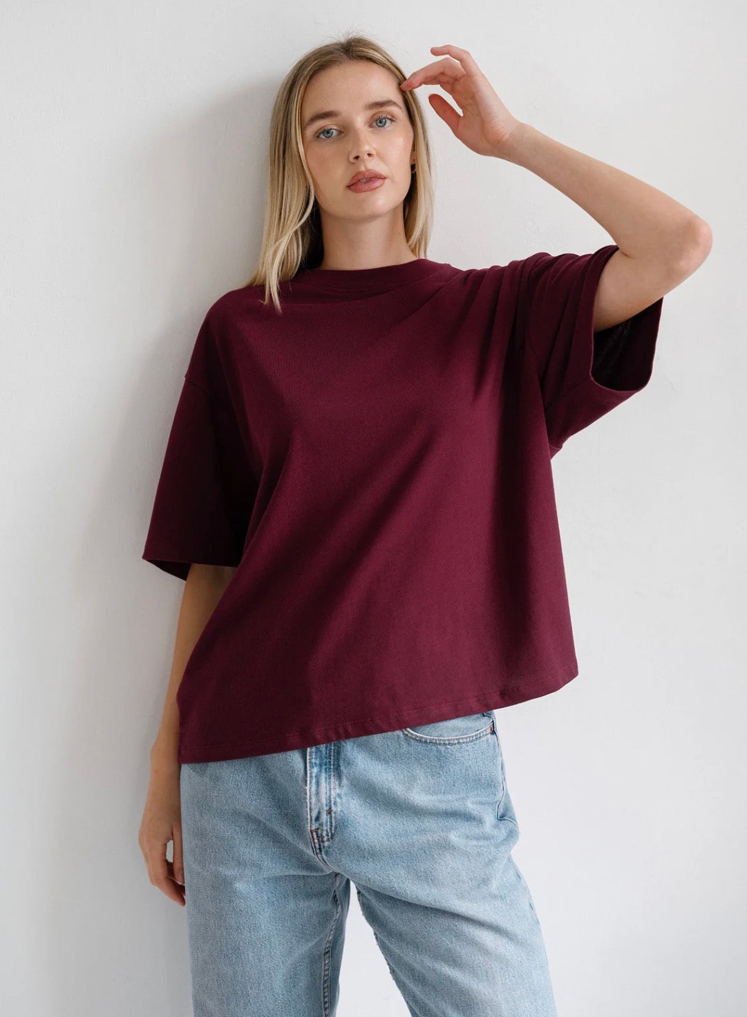 Boxy Tee by Brunette the Label