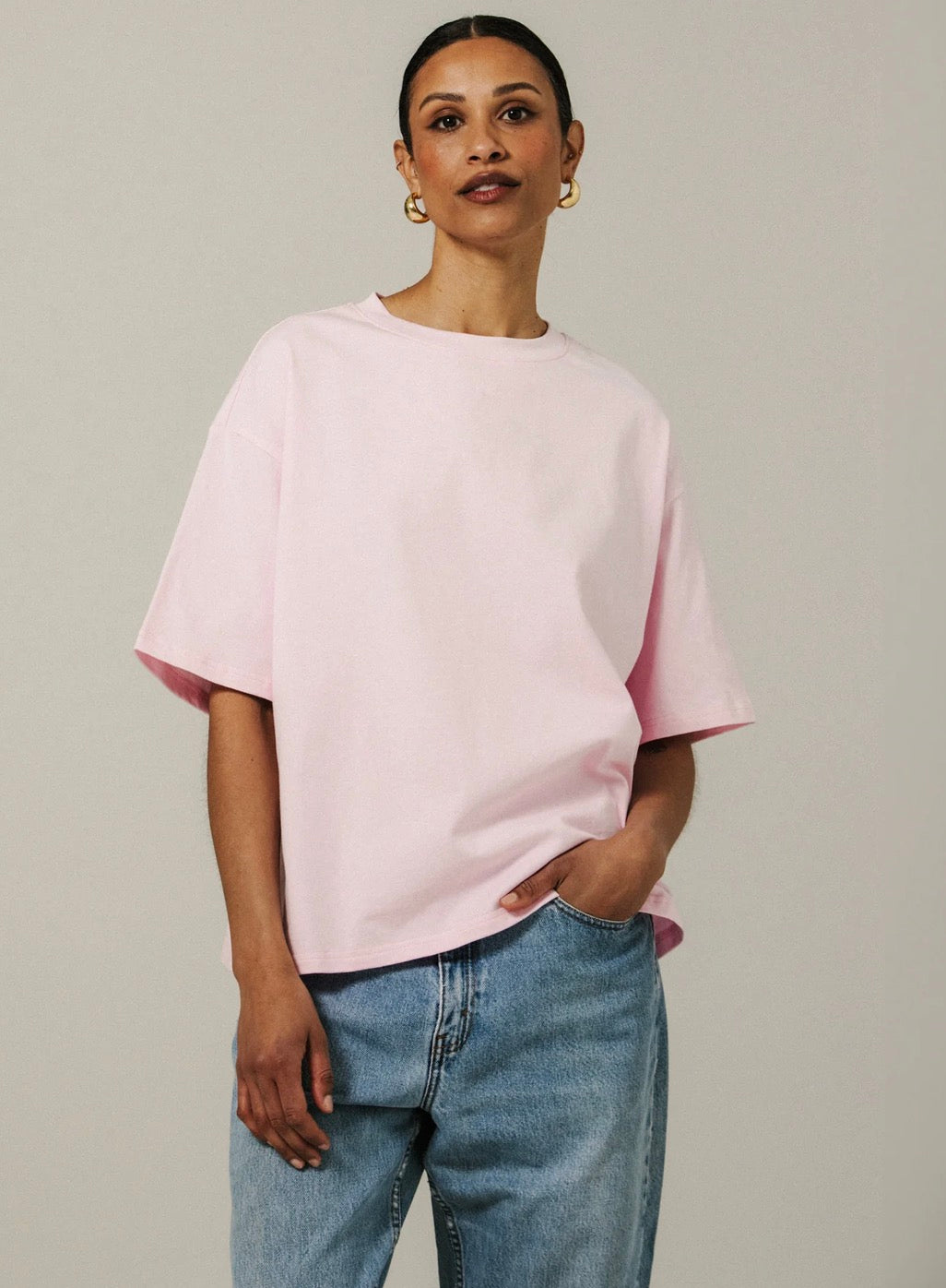Boxy Tee by Brunette the Label
